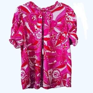 Rachel Zoe Paisley Blouse‎ Size Medium